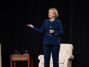 Hillary Clinton in Toronto
